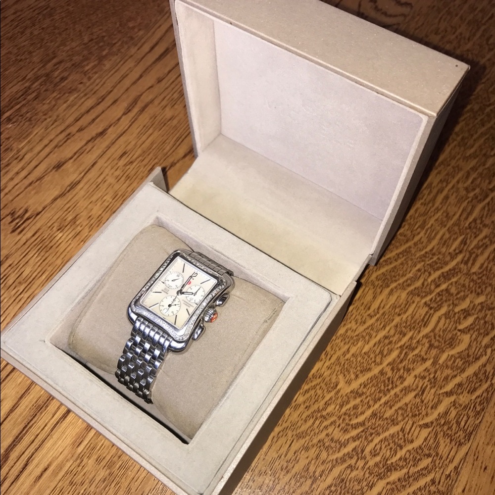 Michele watch. Moderne Deco